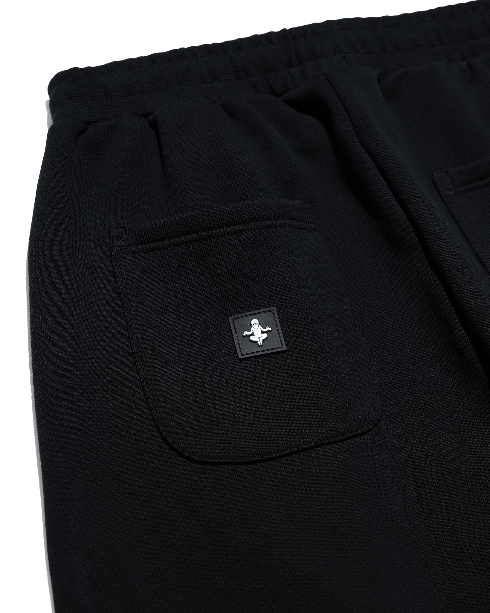 Box Logo Baggy Sweats- Black