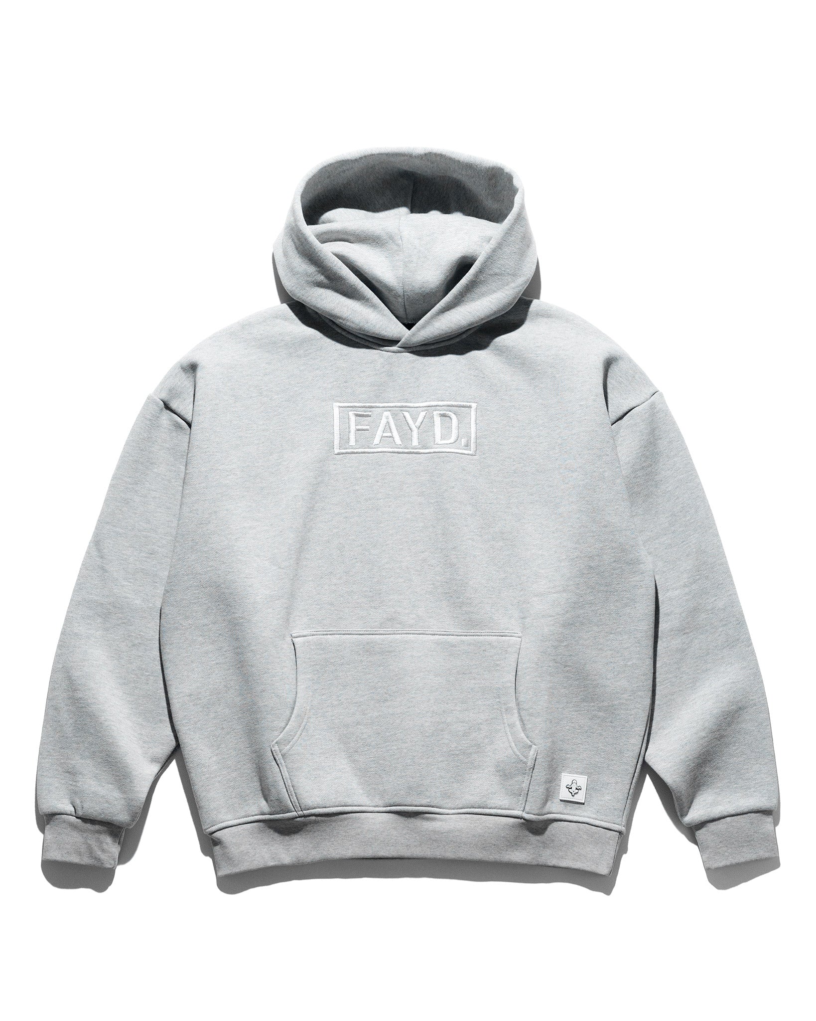 Central Cropped Hoodie- Grey