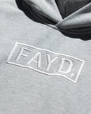 Central Cropped Hoodie- Grey
