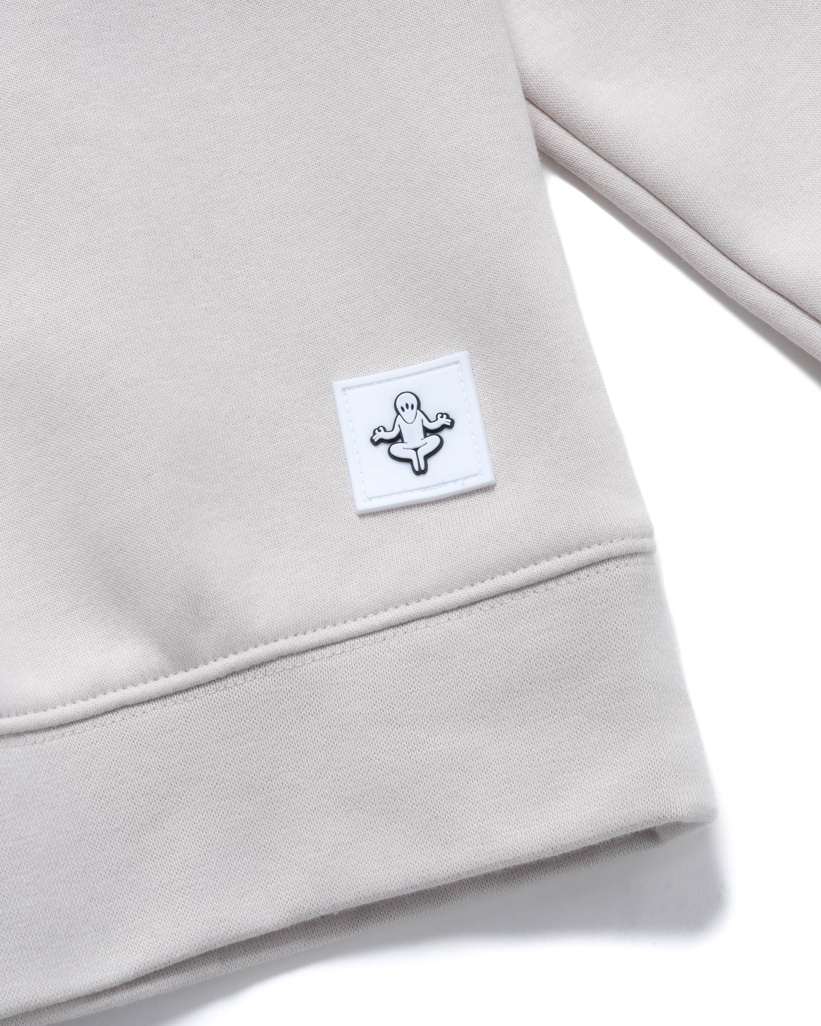Graffiti Chenille Crew- Bone