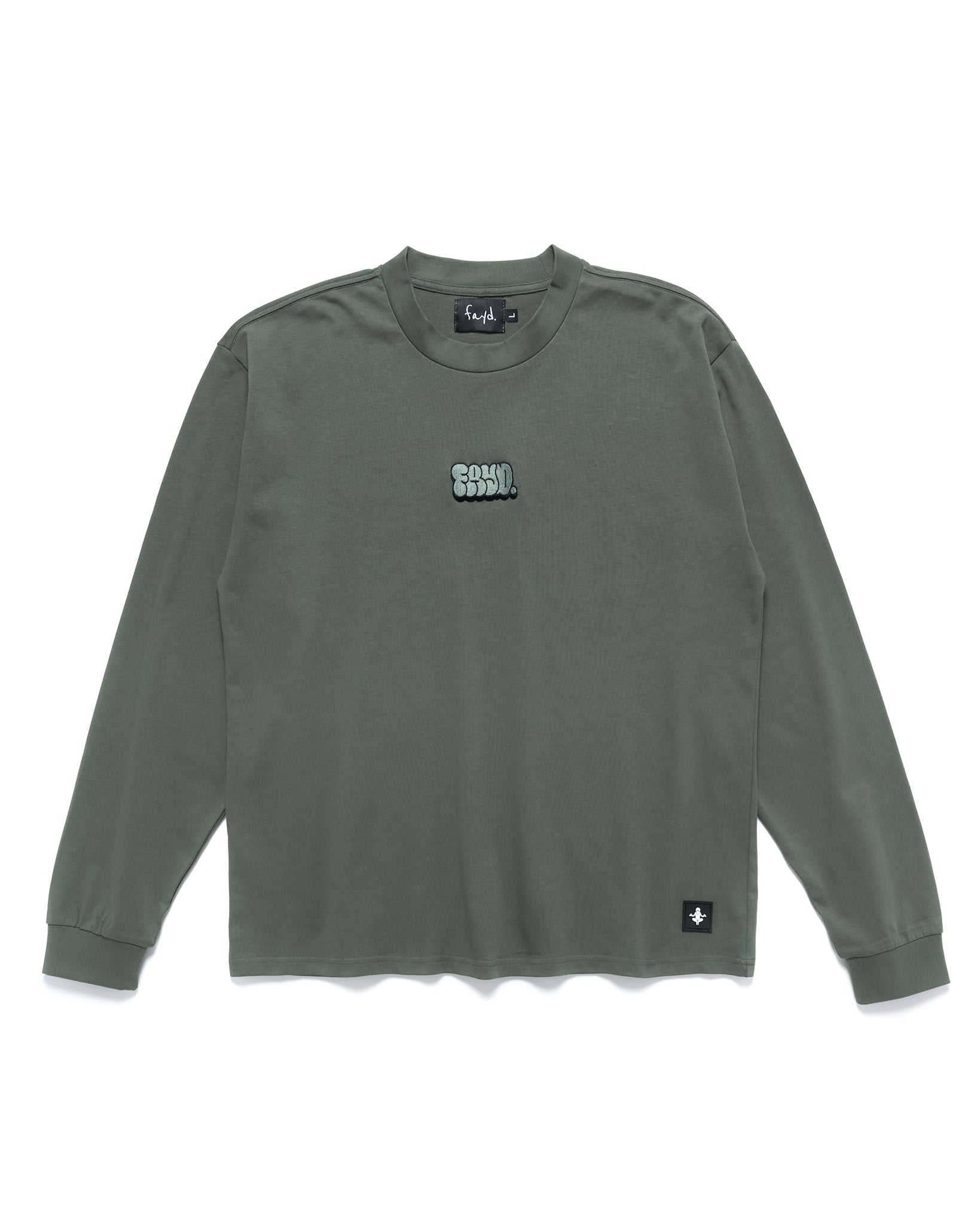 Graffiti Heavy Longsleeve- Sage