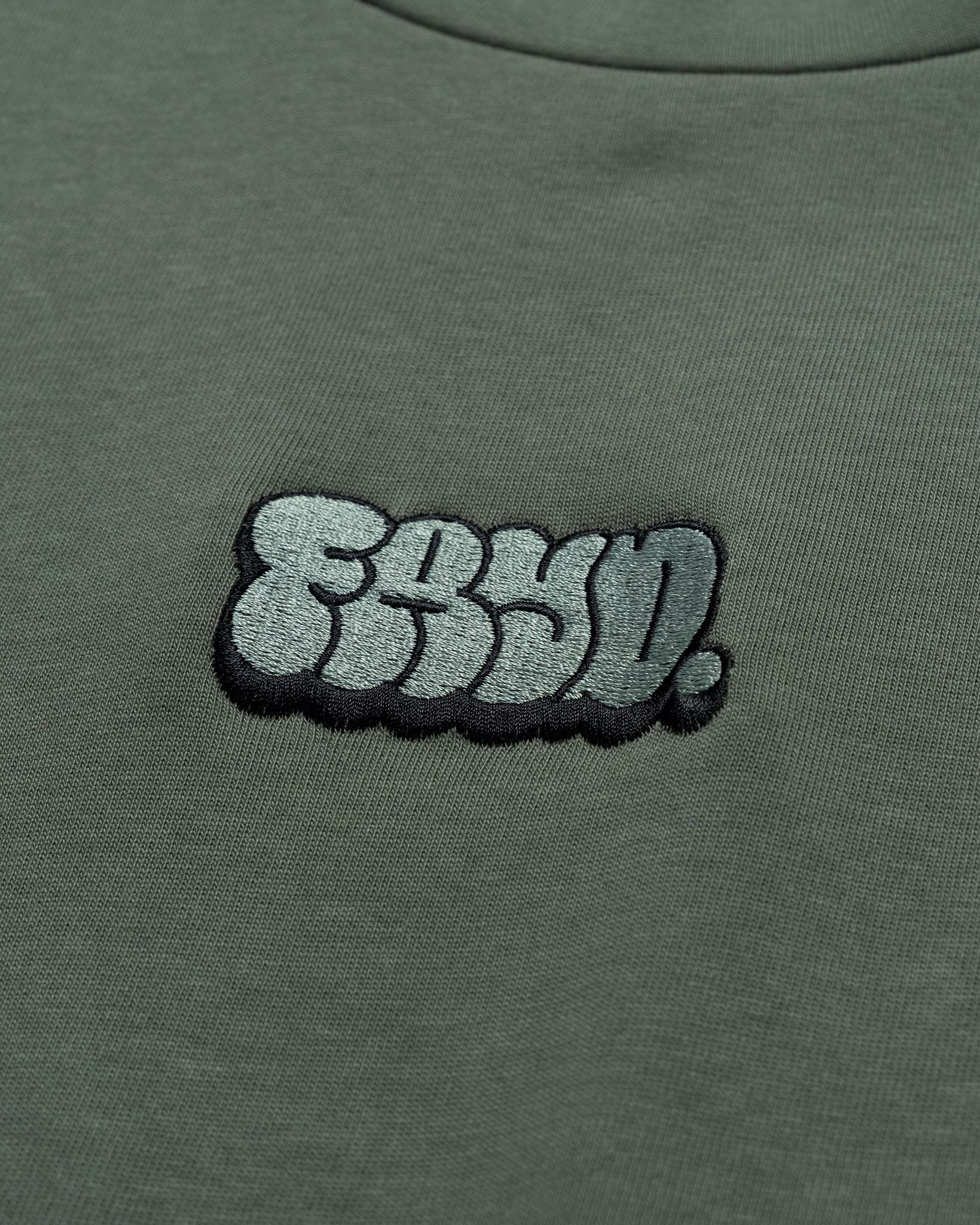 Graffiti Heavy Longsleeve- Sage