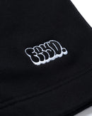 Graffiti Cozy Shorts- Black
