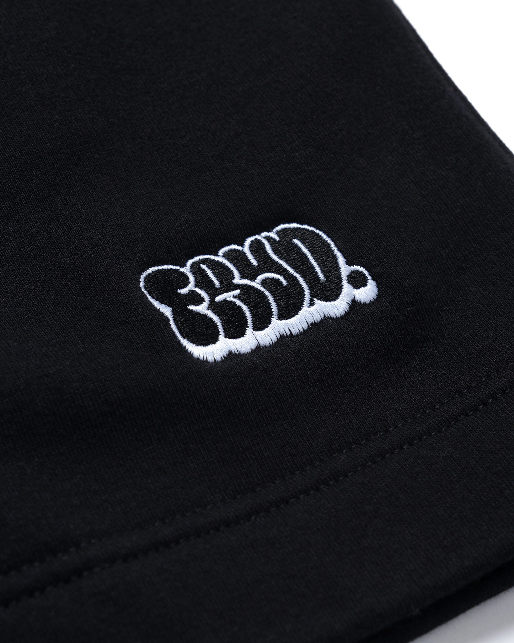 Graffiti Cozy Shorts- Black