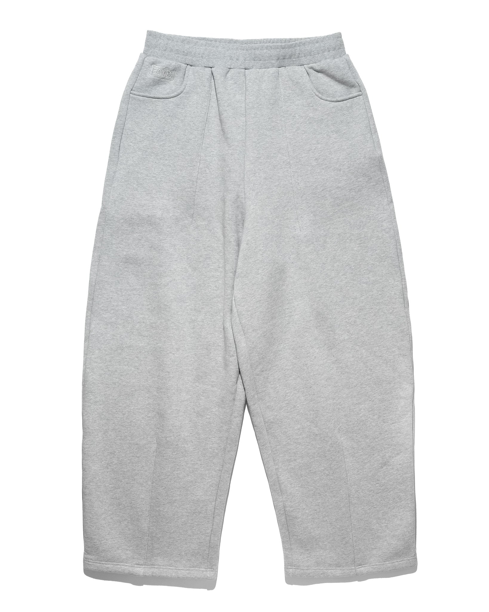 Box Logo Baggy Sweats- Grey