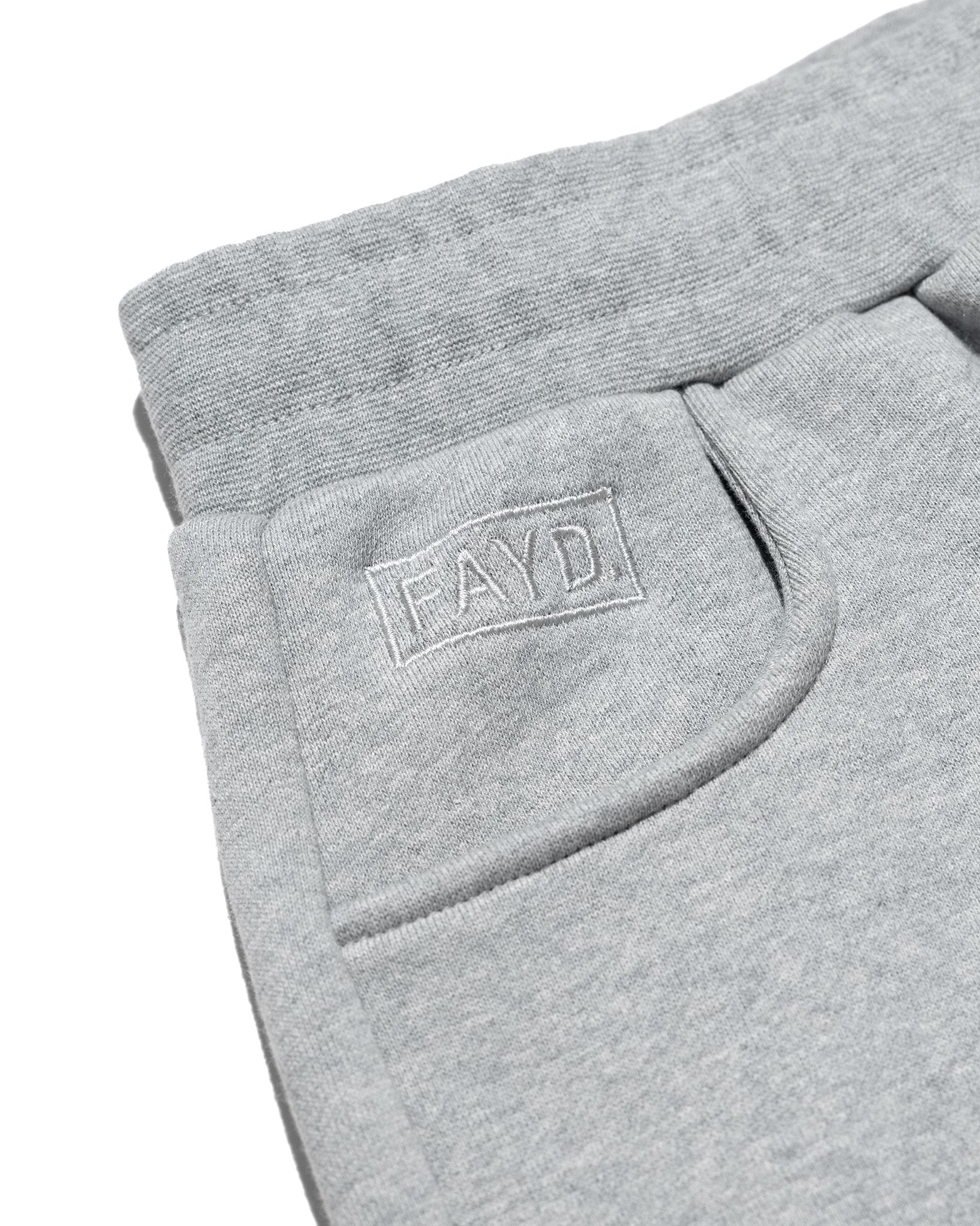 Box Logo Baggy Sweats- Grey